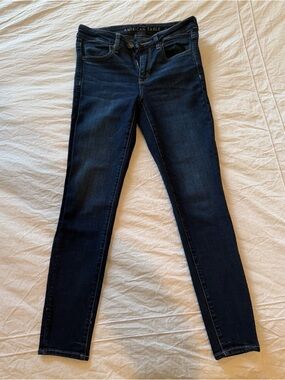 American Eagle Outfitters Dark Indigo Skinny Jeans